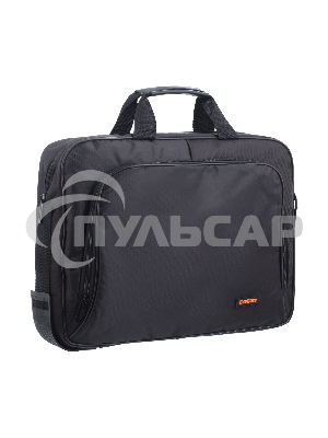 Сумка ExeGate EX264611RUS Office F1596 Black, черная, полиэстер, для ноутбуков до 15.6