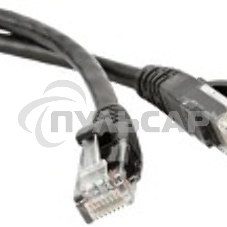 Патч-корд Lanmaster TWT UTP кат.5e, с заливными колпачками, 3.0 м, черный