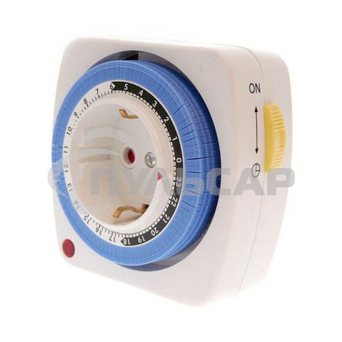 Таймер CAMELION BND-50/G5A механический 24-часовая программа 3500Вт