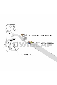 Телефонный разъем RJ-12(6P6C)