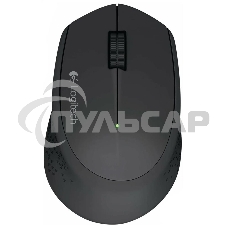Мышь беспроводная Logitech M280 серый, 1000 dpi, радиоканал, USB, кнопки - 3