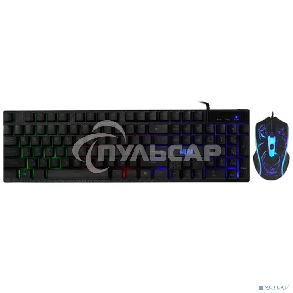 Комплект клавиатура + мышка +PAD Defender AURA  MKP-117 RU
