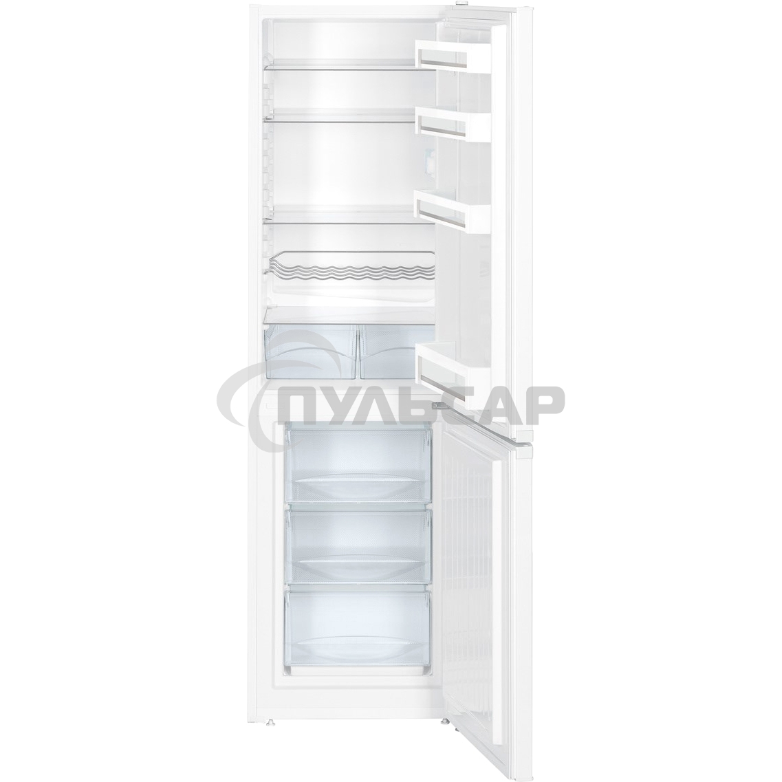 Холодильник Liebherr CUE 3331-26 001 белый двухкамерный 212/84л морозилка снизу