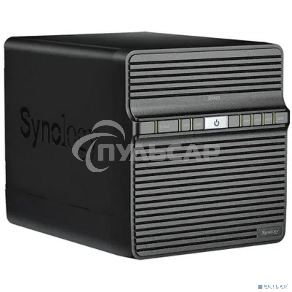 СХД SYNOLOGY настольное исполнение 4BAY NO HDD DS423