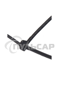 Хомут-стяжкa нейлоновая с тройным замком Rexant 300x3,6 мм, черная, упаковка 100 шт.