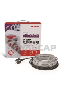 Греющий саморегулирующийся кабель на трубу Extra Line 25MSR-PB 2M (2м/50Вт) Rexant