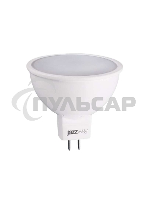 Лампа светодиодная PLED-ECO-JCDR 5Вт 4000К белый GU5.3 400лм 220-240В JazzWay 1037107A