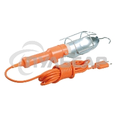 Светильник переносной УП-1P пл. вил. с выкл. 2Р 10м ИЭК WSP20-10-K09