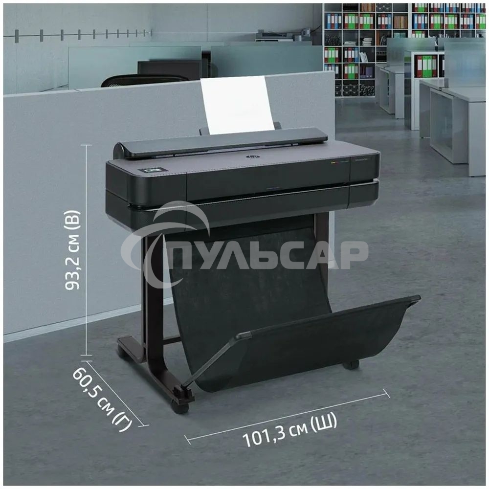 Плоттер струйный HP Designjet T630, A1, цветной, 24
