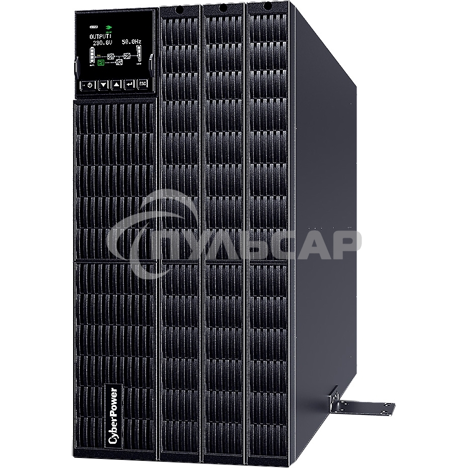 Источник бесперебойного питания CyberPower OLS10KERT5U Online 10000VA/10000W USB/RS-232/Dry/EPO/SNMP/CloudCard/(4 IEC С13, 4 IEC C19, terminal block)/bat.detect./МВ NEW