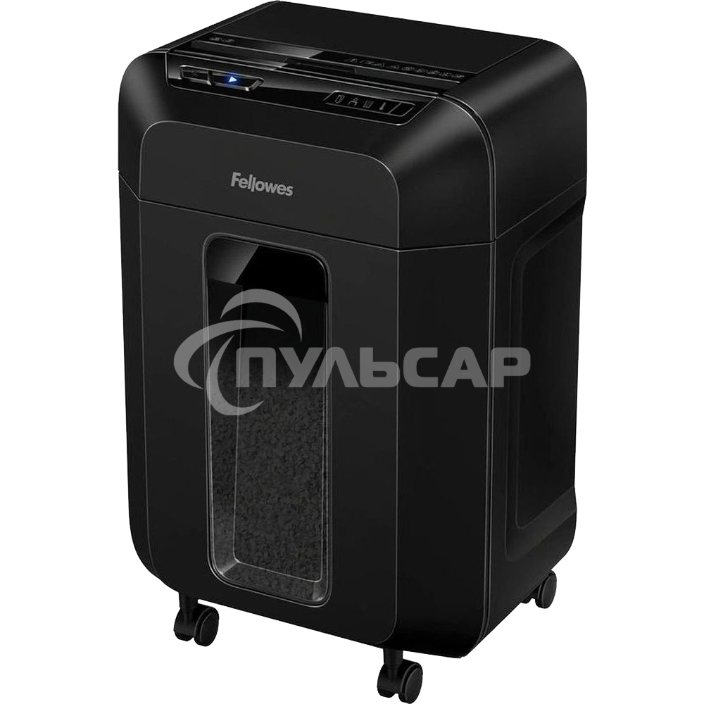 Шредер Fellowes AutoMax 80M FS-46215, минирезка, DIN P-4, 4х12 мм, автоподача 80 лст., 17 лтр., автореверс, уничт.: скобы, скрепки, пл. карты