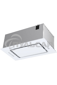 Вытяжка встраиваемая HOMSair Crocus Push 52 белый, 51.8 см, 850 куб. м/ч, 53 дБ