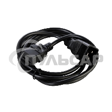 Шнур питания ЦМО с заземлением IEC 60320 C19/IEC 60320 C20, 16А/250В (3x1,5), длина 3 м. (R-16-Cord-C19-C20-3)