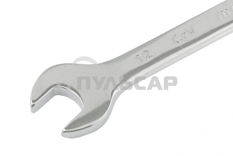 Ключ комбинированный Matrix, 12 мм, CrV, полированный хром