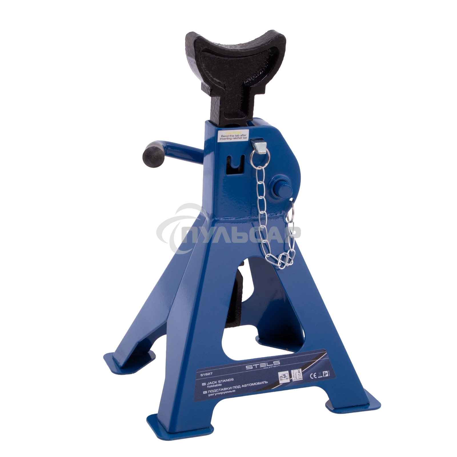 Подставки под автомобиль регулируемые STELS 51627, 3 т