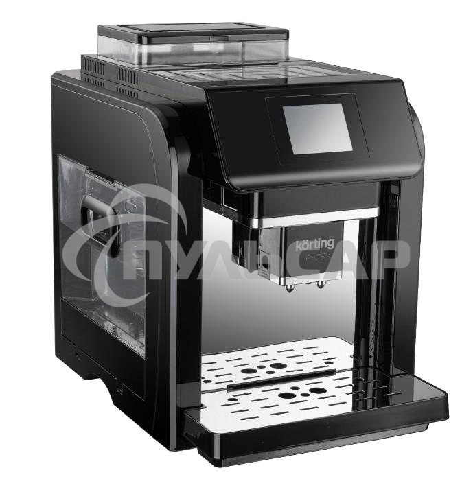 Кофемашина автоматическая Korting KACM 2009 PRESTO черный, зерновой/молотый, 2 л, 1400 Вт, 19 бар