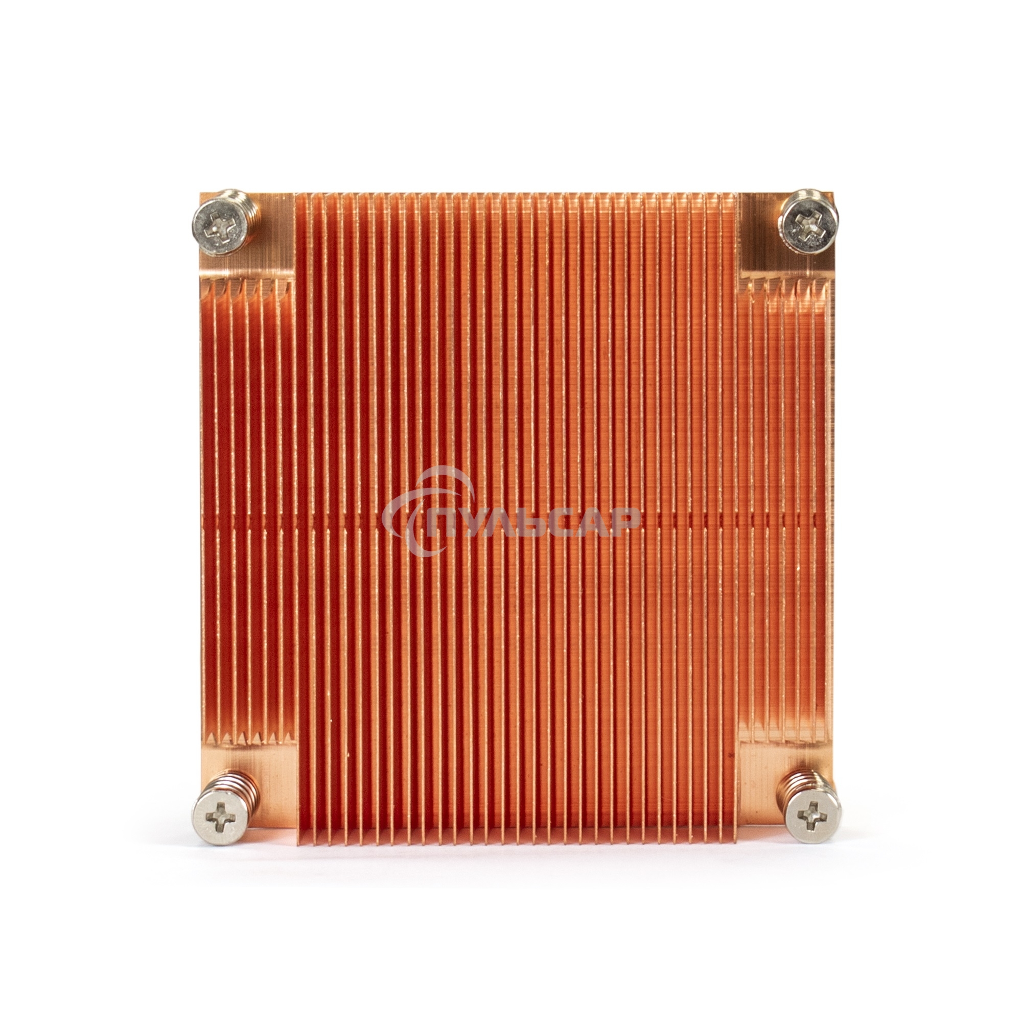 Радиатор для процессора ExeGate ESNK-0047.1U.2011/2066.Cu медный, медь, 100 Вт, 25 мм