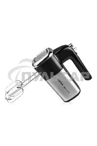 Миксер Centek CT-1120 черный/сталь 1200Вт, 5 скоростей+турбо, взбивание/замешивание