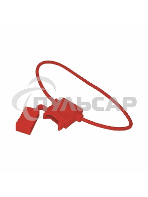 Держатель предохранителя типа Cтандарт прямоугольный красный Rexant