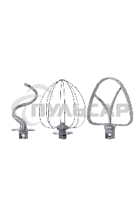 Миксер Galaxy Line GL 2231, белый, планетарный, 700 Вт, 12 скоростей