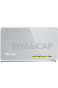 Коммутатор TP-Link SOHO TL-SF1008D Коммутатор 8-port 10/100M mini Desktop Switch, 8 10/100M RJ45 ports, Plastic case