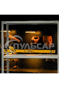 Уровень алюминиевый, магнит., фрезерованный, 3 глазка (1 зеркал.), 0,5 мм/м, 1000 мм  Denzel