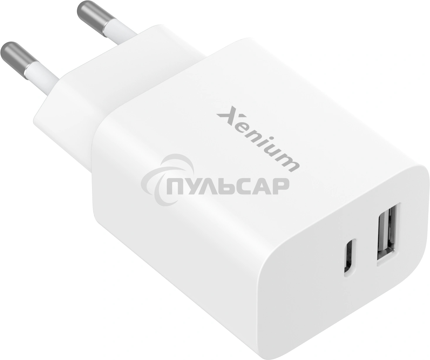 Сетевое зарядное устройство Xenium X302 30W 3A (PD+QC) (CCX3020W/00)