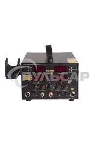 Паяльная станция Rexant, 3 в 1: паяльник+термофен+источник питания, 100-480 °С