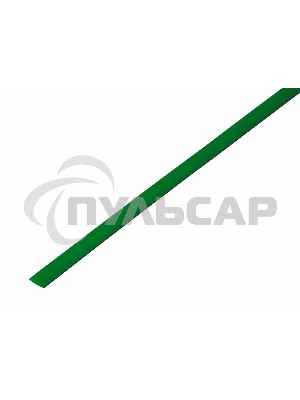 Трубка термоусадочная 4.0/2.0 1м зел. Rexant 20-4003