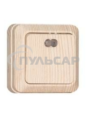 Выключатель 1-кл. ОП Олимп 10А с индик. сосна UNIVersal 5560827