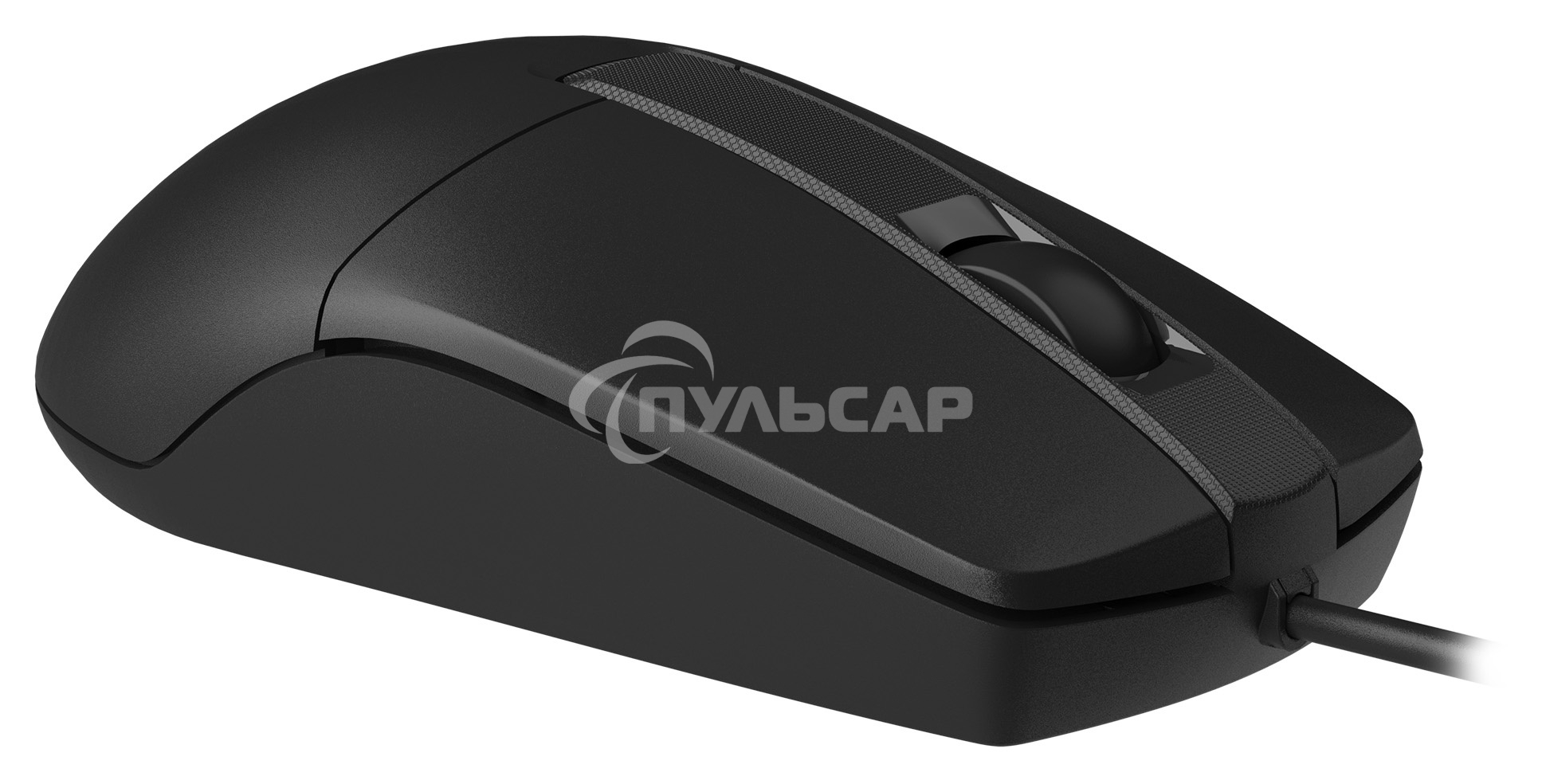 Мышь проводная A4Tech OP-330S черный, 1200 dpi, USB, кнопки - 3