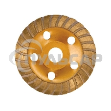 Чашка алмазная Matrix зачистная, 180 мм, Turbo