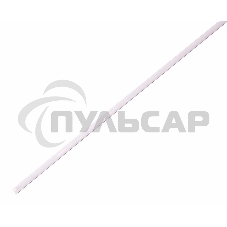 Трубка термоусадочная 2.0/1.0 1м бел. Rexant 20-2001
