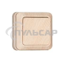 Выключатель проходной 1-кл. ОП Олимп 10А сосна UNIVersal 5560803