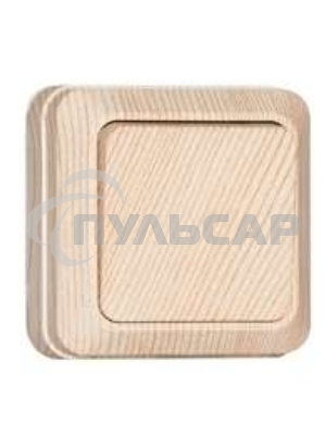 Выключатель проходной 1-кл. ОП Олимп 10А сосна UNIVersal 5560803