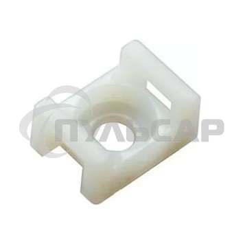 Площадка для крепления стяжки Rexant (ПС-2) 22x16 мм, белая, упаковка 100 шт.