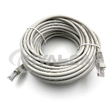 Патч-корд Buro UTP cat5E 20м серый RJ-45 (m)-RJ-45 (m)