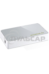 Коммутатор TP-Link SOHO TL-SF1008D Коммутатор 8-port 10/100M mini Desktop Switch, 8 10/100M RJ45 ports, Plastic case