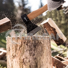 Топор SPARTA 21610 800 г в сборе кованый деревянное топорище