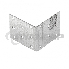 Крепежный уголок равносторонний, KUR 60x60x50 мм, Россия Сибртех