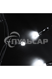 Гирлянда Neon-night Айсикл (бахрома) светодиодный, 6,0 х 1,5 м, черный провод 