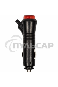 Штекер автоприкуривателяс кнопкой I=3А Rexant