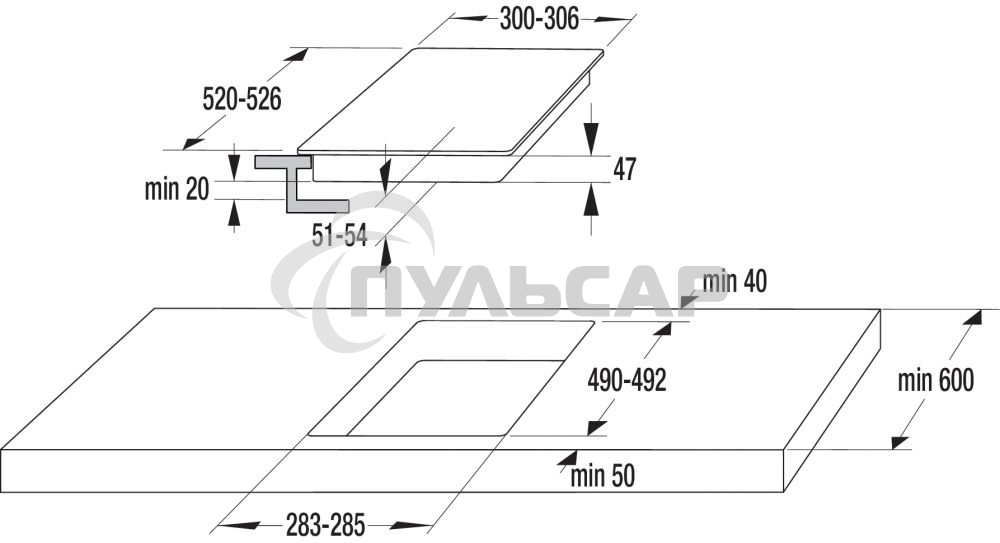 Варочная панель Gorenje ECT322BCSC 