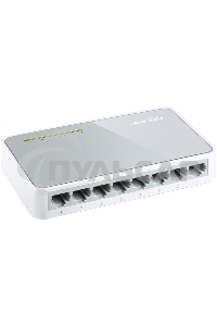 Коммутатор TP-Link SOHO TL-SF1008D Коммутатор 8-port 10/100M mini Desktop Switch, 8 10/100M RJ45 ports, Plastic case