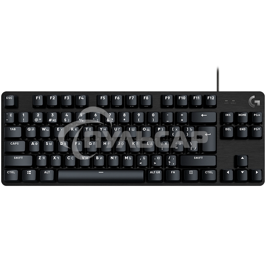 Клавиатура проводная Logitech Gaming Keyboard G413 TKL SE Mechanical - RUS - USB - TACTILE SWITCH черный