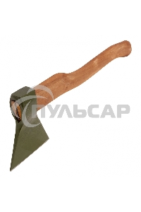Топор кованный, в сборе, 1200/1550 г, деревянное топорище, 500 мм, Б3 Сибртех