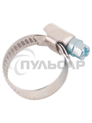 Хомуты металлические стандартное болтовое крепление 50-70 мм, ширина 9 мм, 50 шт. Сибртех
