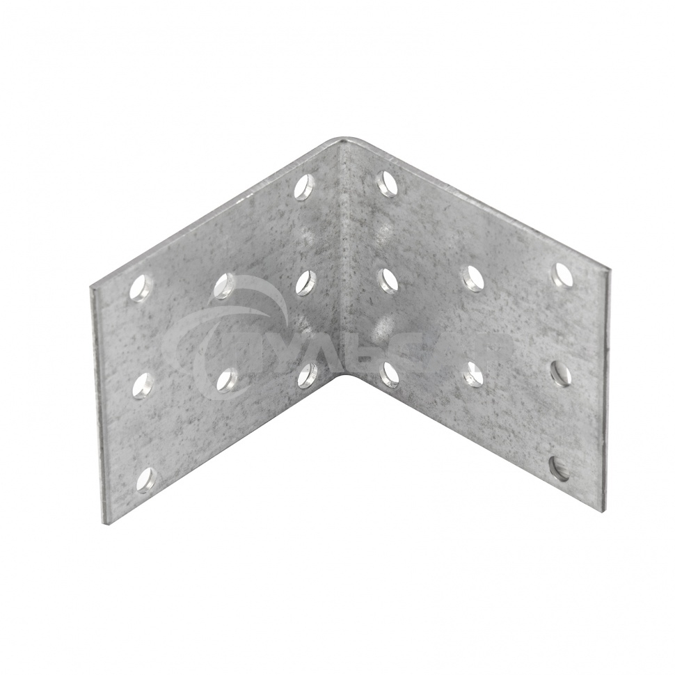 Крепежный уголок равносторонний, KUR 60x60x50 мм, Россия Сибртех