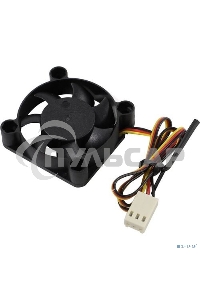 Вентилятор для корпуса ExeGate ExtraSilent ES04010S3P черный, 40 мм, 4000 об/мин, 19 дБ, 3 pin