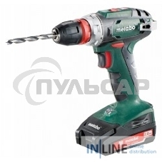 Дрель-шуруповерт Metabo BS 18 Quick 602217500, Аккумуляторный, 18В, 2 АКБ, Кейс